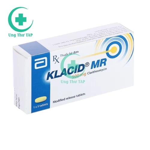 Klacid MR - Thuốc kháng sinh hiệu quả của Abbvie S.r.l - Ý